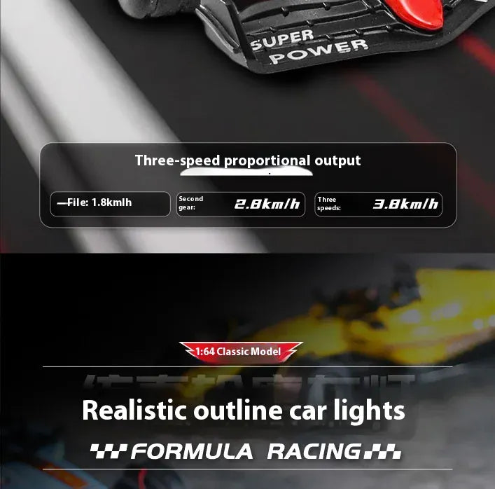 2025 New RC car August  Product 1:64 Mini Alloy Car Model, Adjustable Lighting Formula Racing, Children's Remote Control Car 2025 New RC car August  Product 1:64 Mini Alloy Car Model, Adjustable Lighting Formula Racing, Children's Remote Control Car