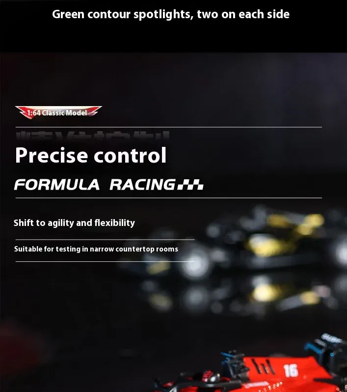 2025 New RC car August  Product 1:64 Mini Alloy Car Model, Adjustable Lighting Formula Racing, Children's Remote Control Car 2025 New RC car August  Product 1:64 Mini Alloy Car Model, Adjustable Lighting Formula Racing, Children's Remote Control Car