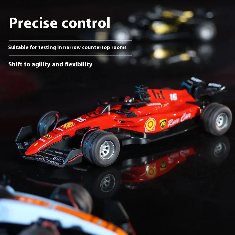 2025 New RC car August  Product 1:64 Mini Alloy Car Model, Adjustable Lighting Formula Racing, Children's Remote Control Car 2025 New RC car August  Product 1:64 Mini Alloy Car Model, Adjustable Lighting Formula Racing, Children's Remote Control Car