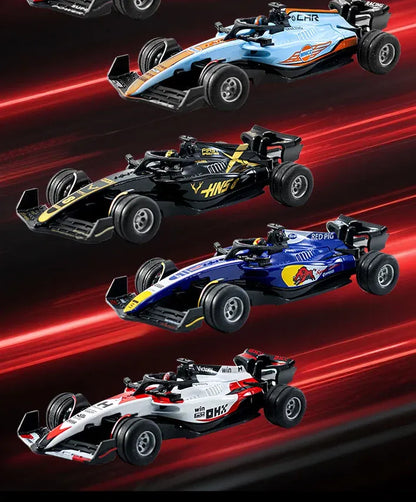 2025 New RC car August  Product 1:64 Mini Alloy Car Model, Adjustable Lighting Formula Racing, Children's Remote Control Car 2025 New RC car August  Product 1:64 Mini Alloy Car Model, Adjustable Lighting Formula Racing, Children's Remote Control Car