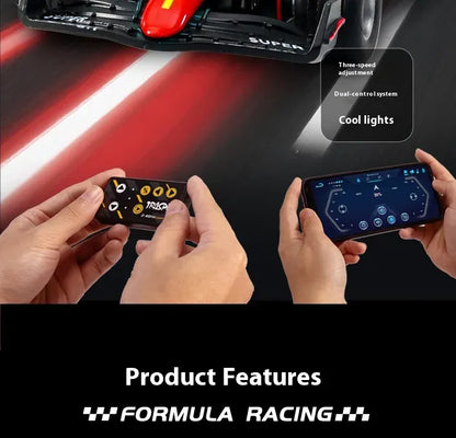 2025 New RC car August  Product 1:64 Mini Alloy Car Model, Adjustable Lighting Formula Racing, Children's Remote Control Car 2025 New RC car August  Product 1:64 Mini Alloy Car Model, Adjustable Lighting Formula Racing, Children's Remote Control Car