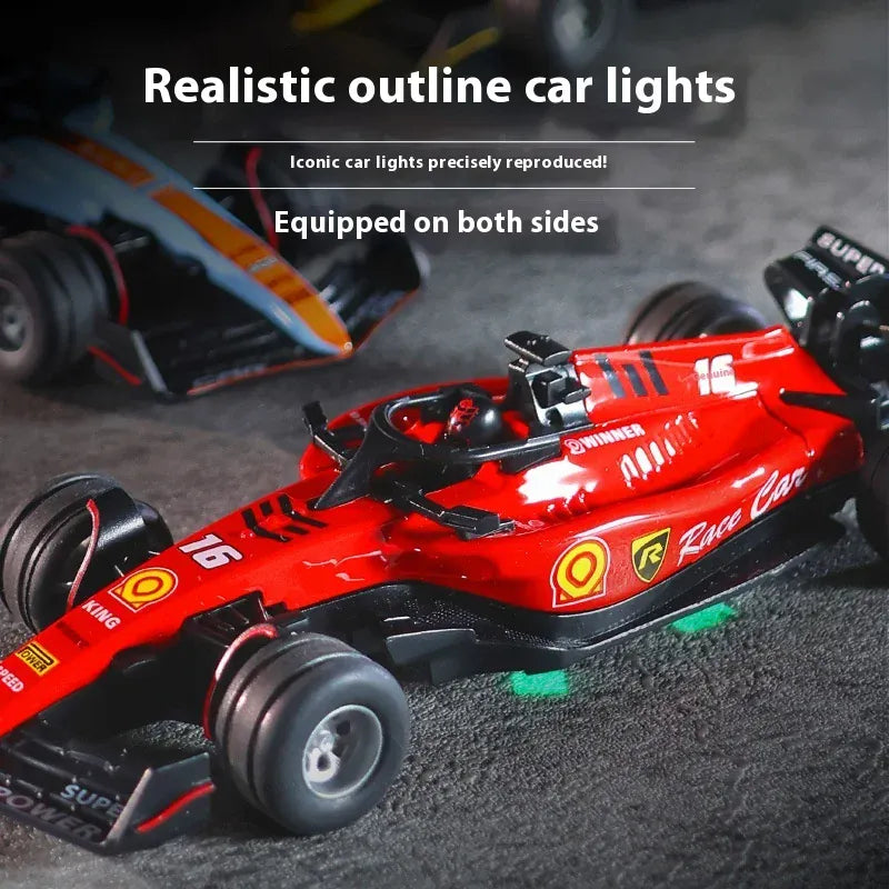 2025 New RC car August  Product 1:64 Mini Alloy Car Model, Adjustable Lighting Formula Racing, Children's Remote Control Car 2025 New RC car August  Product 1:64 Mini Alloy Car Model, Adjustable Lighting Formula Racing, Children's Remote Control Car