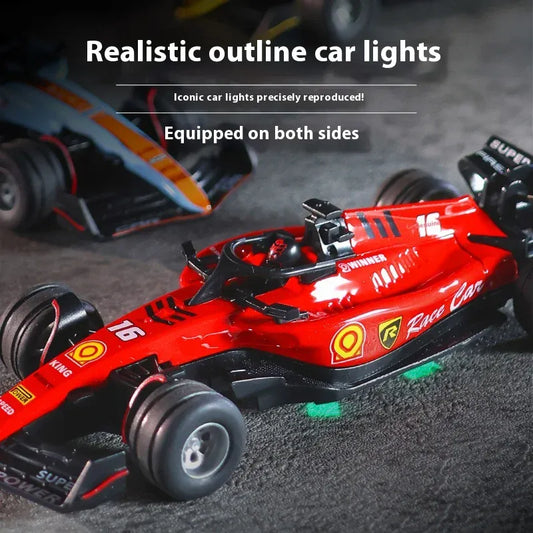 2025 New RC car August  Product 1:64 Mini Alloy Car Model, Adjustable Lighting Formula Racing, Children's Remote Control Car 2025 New RC car August  Product 1:64 Mini Alloy Car Model, Adjustable Lighting Formula Racing, Children's Remote Control Car