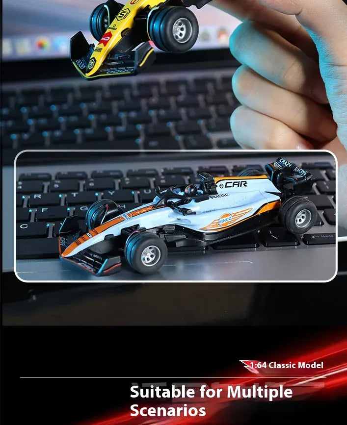 2025 New RC car August  Product 1:64 Mini Alloy Car Model, Adjustable Lighting Formula Racing, Children's Remote Control Car 2025 New RC car August  Product 1:64 Mini Alloy Car Model, Adjustable Lighting Formula Racing, Children's Remote Control Car