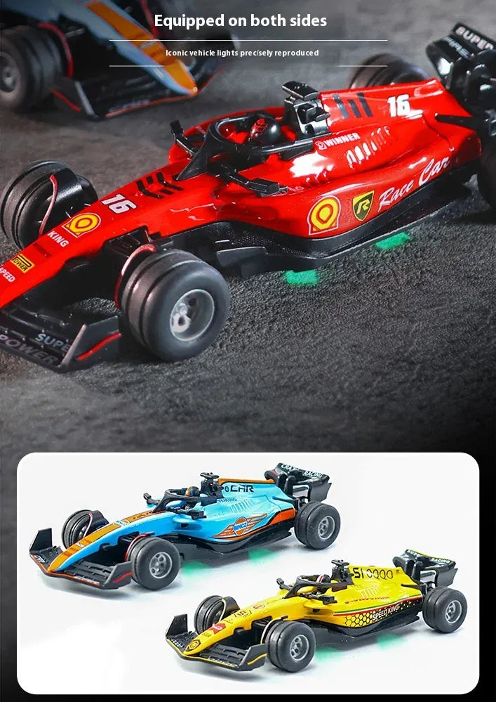 2025 New RC car August  Product 1:64 Mini Alloy Car Model, Adjustable Lighting Formula Racing, Children's Remote Control Car 2025 New RC car August  Product 1:64 Mini Alloy Car Model, Adjustable Lighting Formula Racing, Children's Remote Control Car