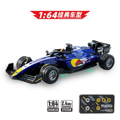 2025 New RC car August  Product 1:64 Mini Alloy Car Model, Adjustable Lighting Formula Racing, Children's Remote Control Car 2025 New RC car August  Product 1:64 Mini Alloy Car Model, Adjustable Lighting Formula Racing, Children's Remote Control Car