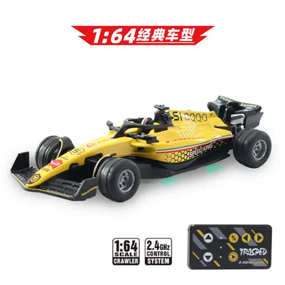 2025 New RC car August  Product 1:64 Mini Alloy Car Model, Adjustable Lighting Formula Racing, Children's Remote Control Car 2025 New RC car August  Product 1:64 Mini Alloy Car Model, Adjustable Lighting Formula Racing, Children's Remote Control Car