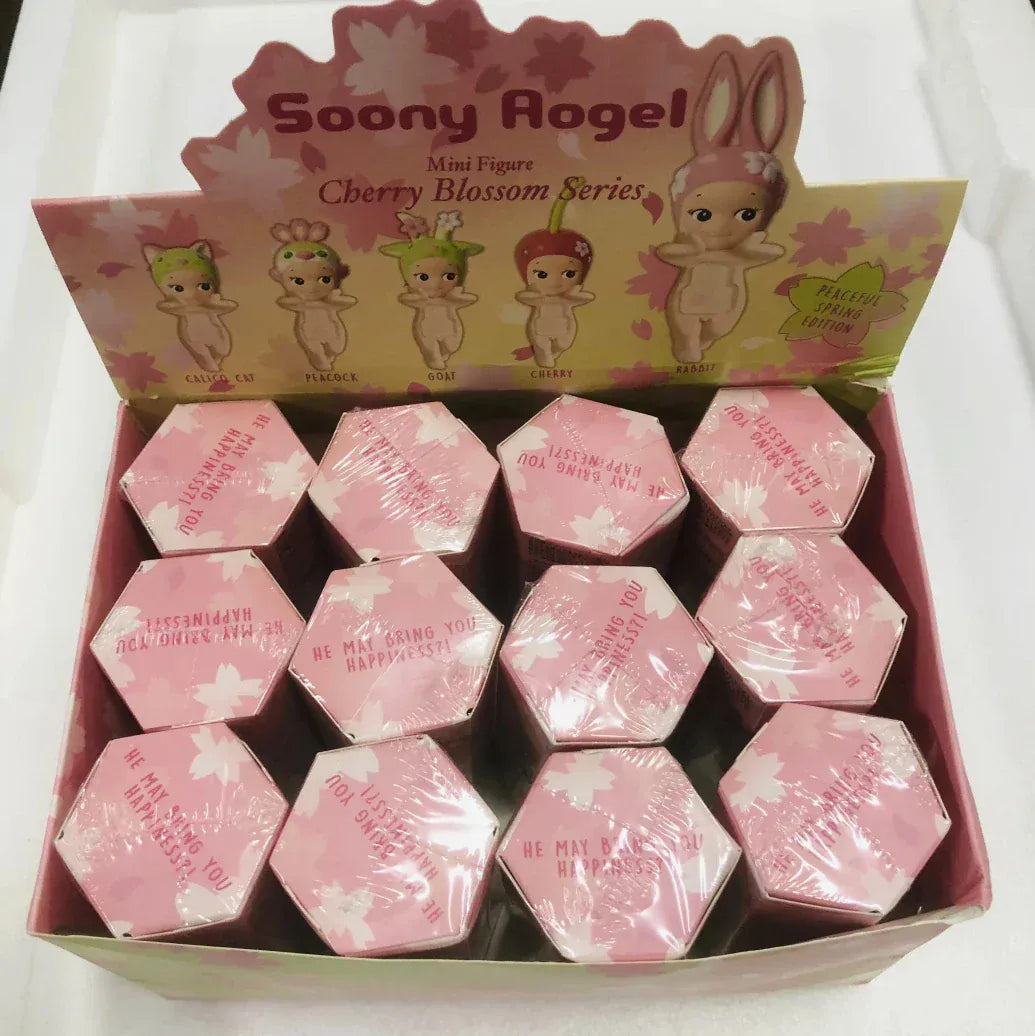 2025 Sonny Angel Cherry Blossom Series Blind Box Anime Mini-Character Desktop Decorations For Girls' Christmas Gifts 2025 Sonny Angel Cherry Blossom Series Blind Box Anime Mini-Character Desktop Decorations For Girls' Christmas Gifts