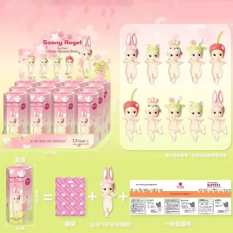 2025 Sonny Angel Cherry Blossom Series Blind Box Anime Mini-Character Desktop Decorations For Girls' Christmas Gifts 2025 Sonny Angel Cherry Blossom Series Blind Box Anime Mini-Character Desktop Decorations For Girls' Christmas Gifts