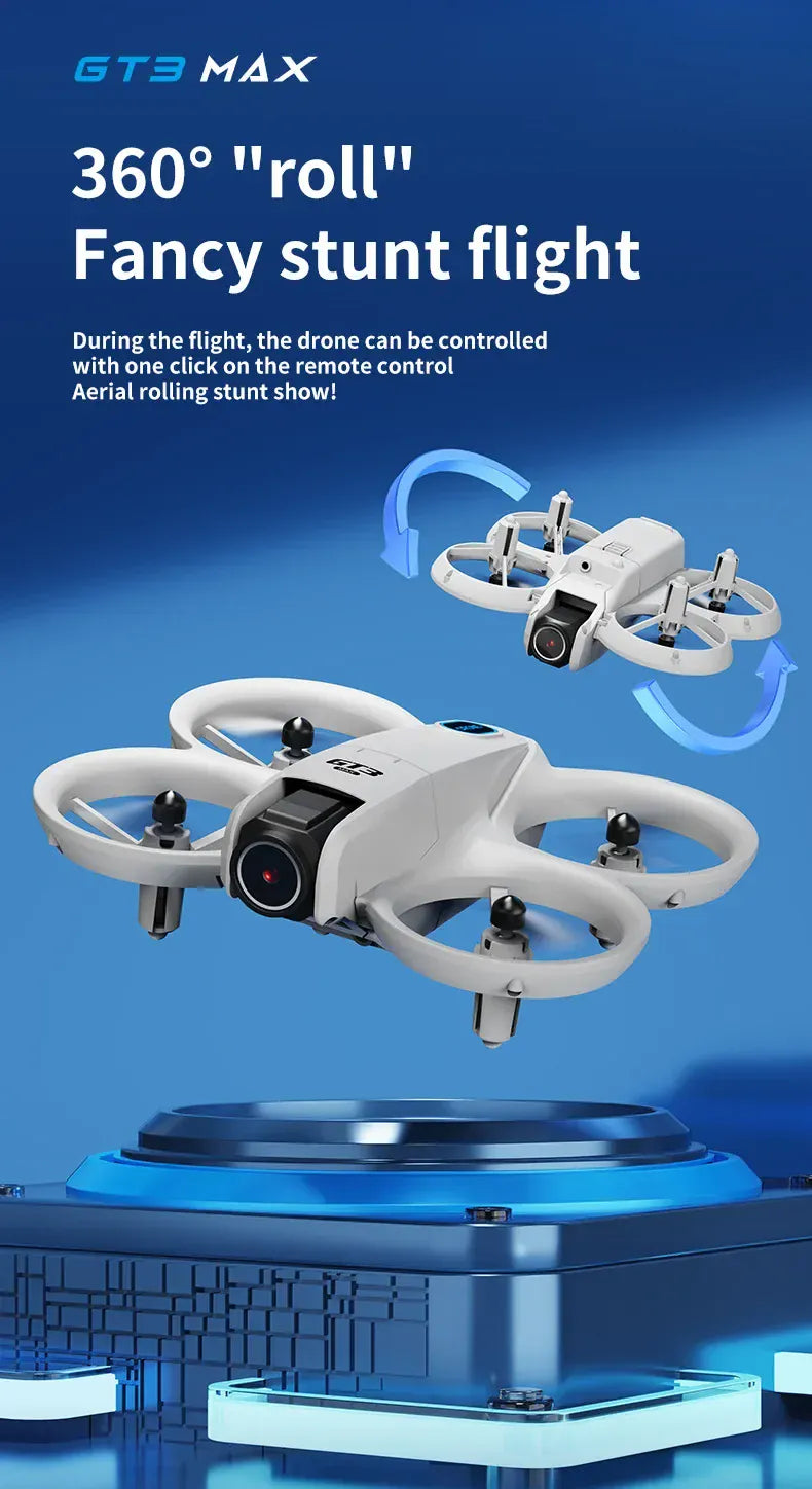 2025New GT3 MAX Drone 8K HD 4.3" Remote Control Headless Mode Helicopter 360° Flip Quadcopter Toys Mini Drone Fors Kid Toy Gifts 2025New GT3 MAX Drone 8K HD 4.3" Remote Control Headless Mode Helicopter 360° Flip Quadcopter Toys Mini Drone Fors Kid Toy Gifts