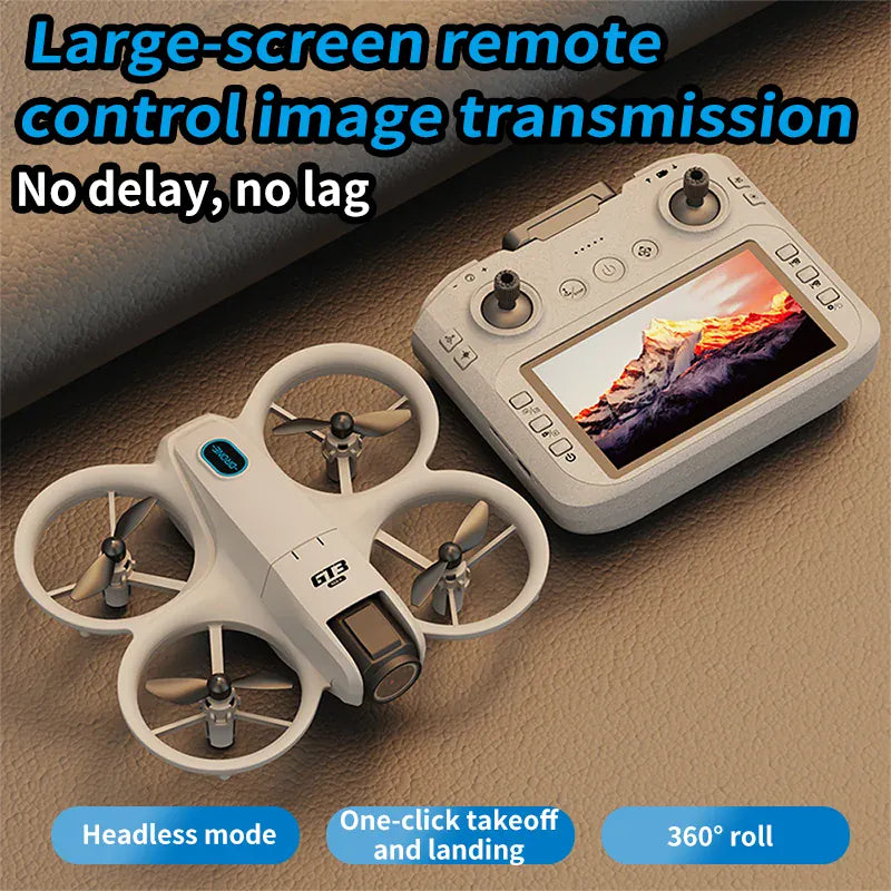 2025New GT3 MAX Drone 8K HD 4.3" Remote Control Headless Mode Helicopter 360° Flip Quadcopter Toys Mini Drone Fors Kid Toy Gifts 2025New GT3 MAX Drone 8K HD 4.3" Remote Control Headless Mode Helicopter 360° Flip Quadcopter Toys Mini Drone Fors Kid Toy Gifts