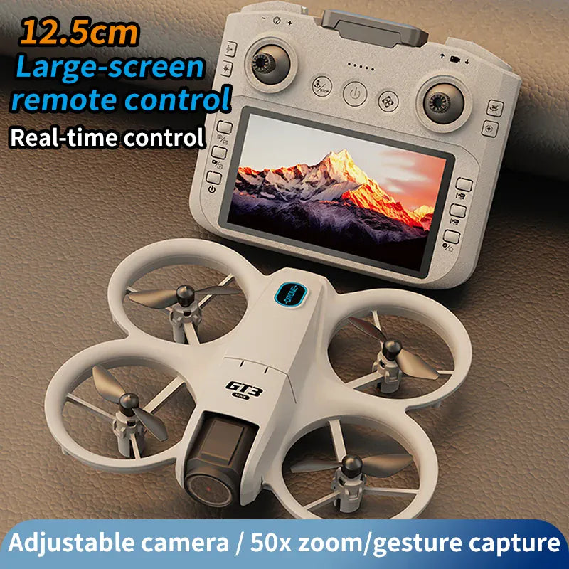 2025New GT3 MAX Drone 8K HD 4.3" Remote Control Headless Mode Helicopter 360° Flip Quadcopter Toys Mini Drone Fors Kid Toy Gifts 2025New GT3 MAX Drone 8K HD 4.3" Remote Control Headless Mode Helicopter 360° Flip Quadcopter Toys Mini Drone Fors Kid Toy Gifts