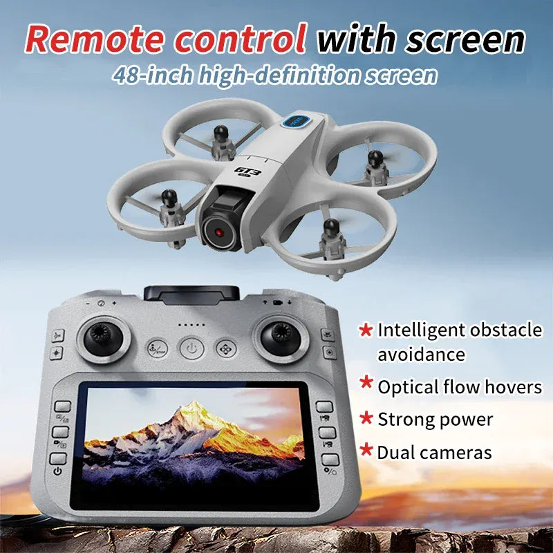 2025New GT3 MAX Drone 8K HD 4.3" Remote Control Headless Mode Helicopter 360° Flip Quadcopter Toys Mini Drone Fors Kid Toy Gifts 2025New GT3 MAX Drone 8K HD 4.3" Remote Control Headless Mode Helicopter 360° Flip Quadcopter Toys Mini Drone Fors Kid Toy Gifts