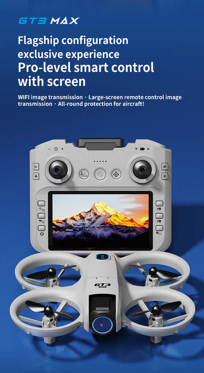 2025New GT3 MAX Drone 8K HD 4.3" Remote Control Headless Mode Helicopter 360° Flip Quadcopter Toys Mini Drone Fors Kid Toy Gifts 2025New GT3 MAX Drone 8K HD 4.3" Remote Control Headless Mode Helicopter 360° Flip Quadcopter Toys Mini Drone Fors Kid Toy Gifts