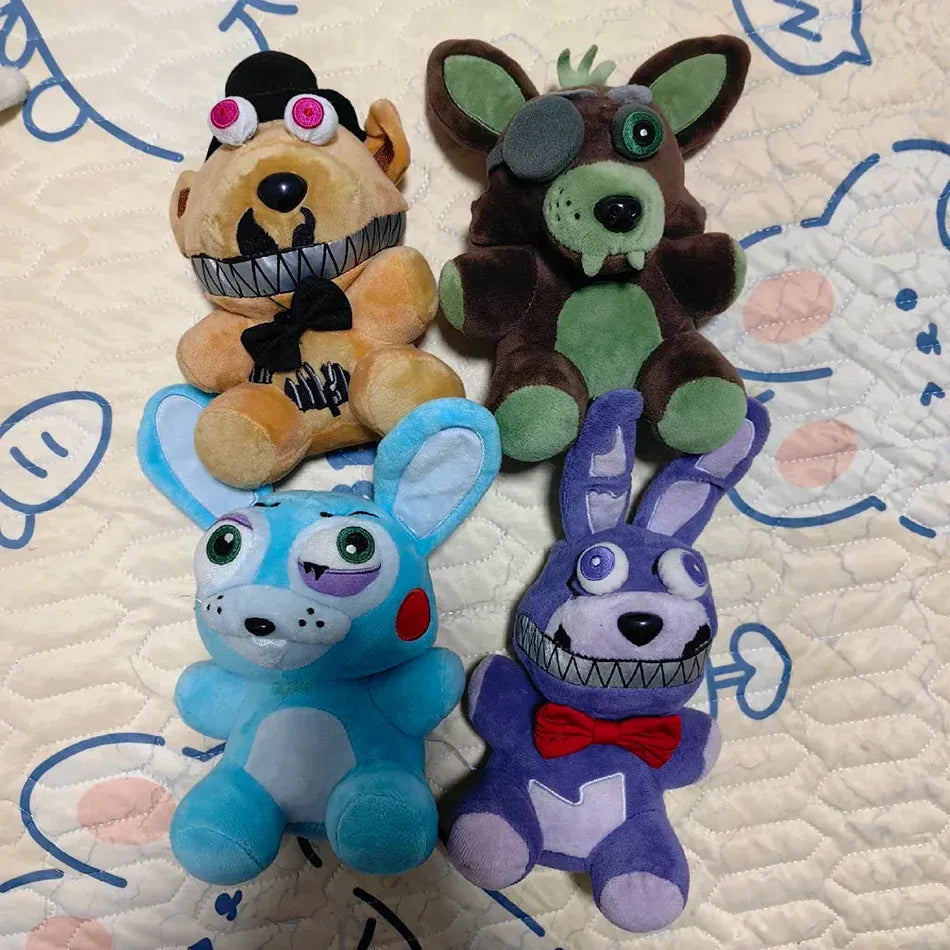 2026 Five Nights at Freddy's (FNAF) - Cute Plush Toys 18cm Game Dolls Bonnie Bear Foxy from the Animated Series Freddy Plush Toy 2026 Five Nights at Freddy's (FNAF) - Cute Plush Toys 18cm Game Dolls Bonnie Bear Foxy from the Animated Series Freddy Plush Toy