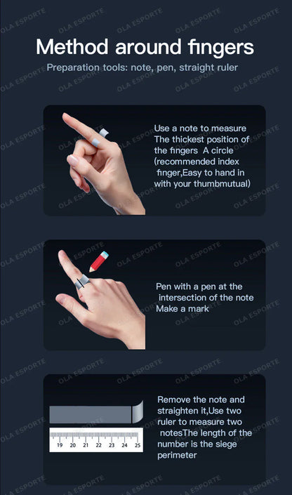 Ola Esporte Smart Ring 2026 - HRV & Health Monitor | Wahooly 2026 Health Monitor Smart Ring Outdoor 5 ATM Waterproof Rings Real HRV Monitor Heart Rate Blood Pressure/Oxygen Sports Smartring