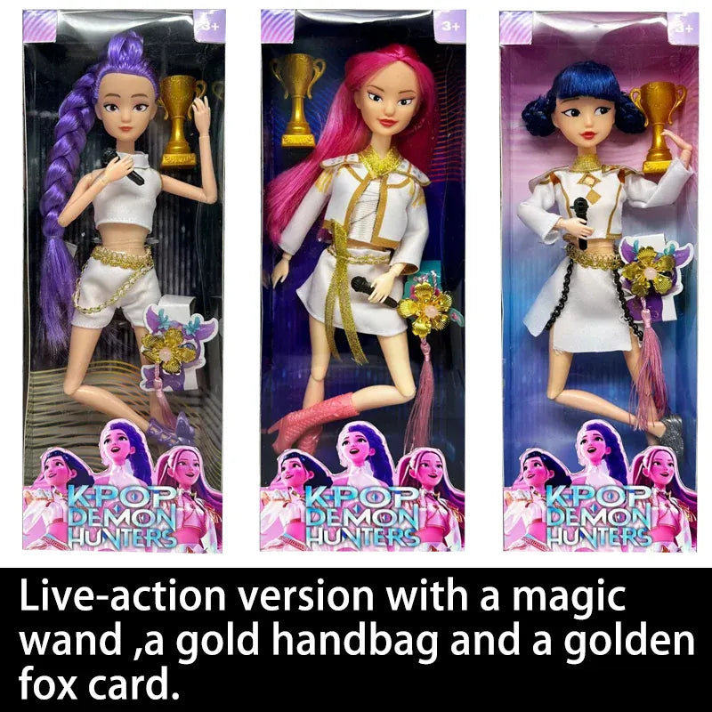 2026   K-POP Demon Hunter Girl Group-themed cute doll, Lumimilazoi, Christmas gift, with movable joints 2026   K-POP Demon Hunter Girl Group-themed cute doll, Lumimilazoi, Christmas gift, with movable joints