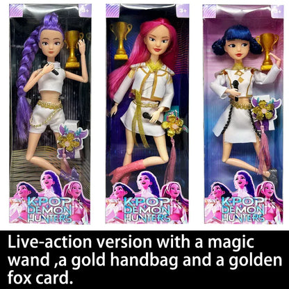 2026   K-POP Demon Hunter Girl Group-themed cute doll, Lumimilazoi, Christmas gift, with movable joints 2026   K-POP Demon Hunter Girl Group-themed cute doll, Lumimilazoi, Christmas gift, with movable joints