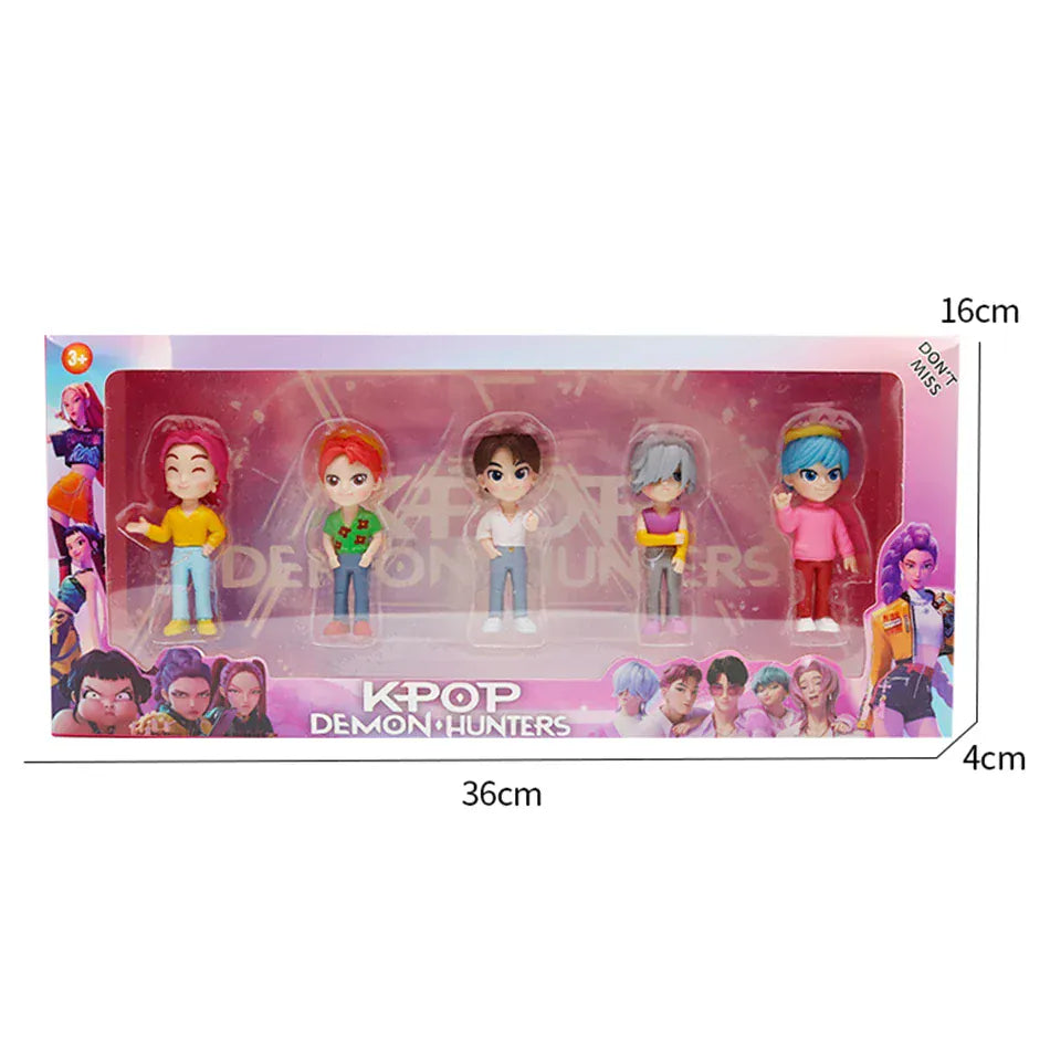 2026NEW Kpop Devil Hunter Rumi Zoe Mira anime polyvinyl chloride character collection desktop trinkets Childrens New Year gift 2026NEW Kpop Devil Hunter Rumi Zoe Mira anime polyvinyl chloride character collection desktop trinkets Childrens New Year gift