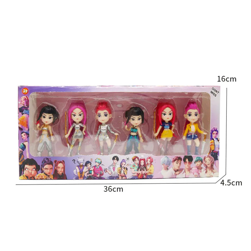 2026NEW Kpop Devil Hunter Rumi Zoe Mira anime polyvinyl chloride character collection desktop trinkets Childrens New Year gift 2026NEW Kpop Devil Hunter Rumi Zoe Mira anime polyvinyl chloride character collection desktop trinkets Childrens New Year gift