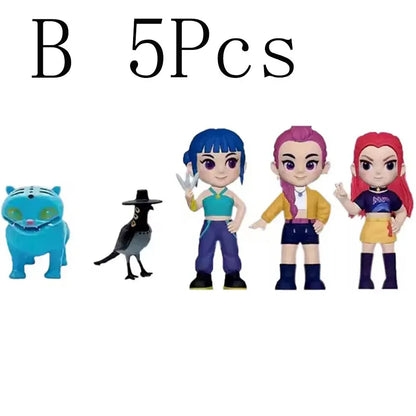 2026NEW Kpop Devil Hunter Rumi Zoe Mira anime polyvinyl chloride character collection desktop trinkets Childrens New Year gift 2026NEW Kpop Devil Hunter Rumi Zoe Mira anime polyvinyl chloride character collection desktop trinkets Childrens New Year gift