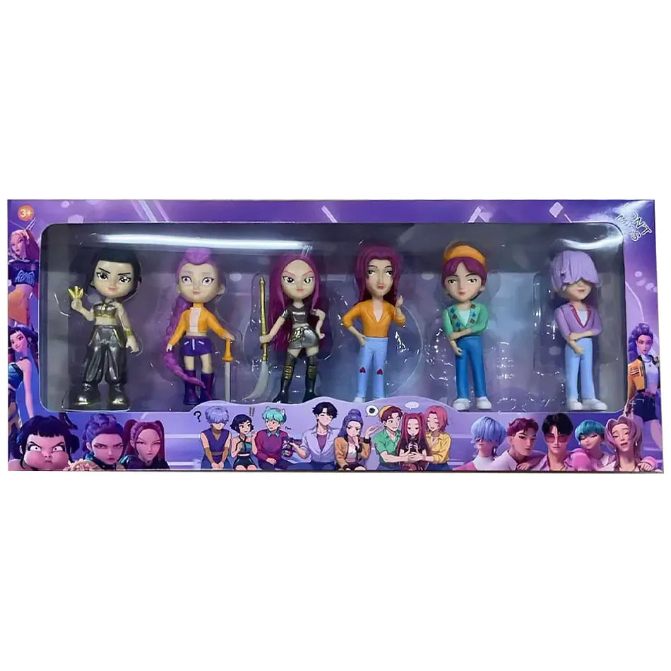 2026NEW Kpop Devil Hunter Rumi Zoe Mira anime polyvinyl chloride character collection desktop trinkets Childrens New Year gift 2026NEW Kpop Devil Hunter Rumi Zoe Mira anime polyvinyl chloride character collection desktop trinkets Childrens New Year gift