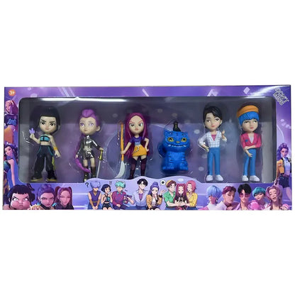 2026NEW Kpop Devil Hunter Rumi Zoe Mira anime polyvinyl chloride character collection desktop trinkets Childrens New Year gift 2026NEW Kpop Devil Hunter Rumi Zoe Mira anime polyvinyl chloride character collection desktop trinkets Childrens New Year gift