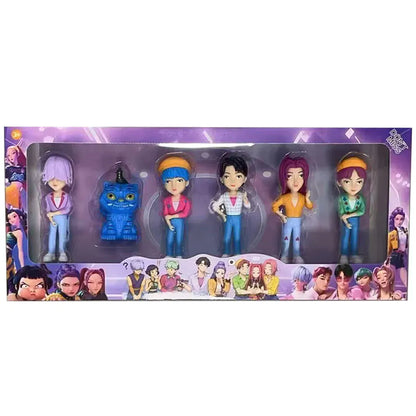 2026NEW Kpop Devil Hunter Rumi Zoe Mira anime polyvinyl chloride character collection desktop trinkets Childrens New Year gift 2026NEW Kpop Devil Hunter Rumi Zoe Mira anime polyvinyl chloride character collection desktop trinkets Childrens New Year gift