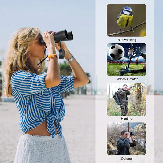 20×50 Binoculars - High Magnification Night Vision for Outdoor & Astronomy 20×50 Binoculars Outdoor Binoculars Large-apertureNight Vision High Magnification All-optical Binoculars Wholesale Dropshipping