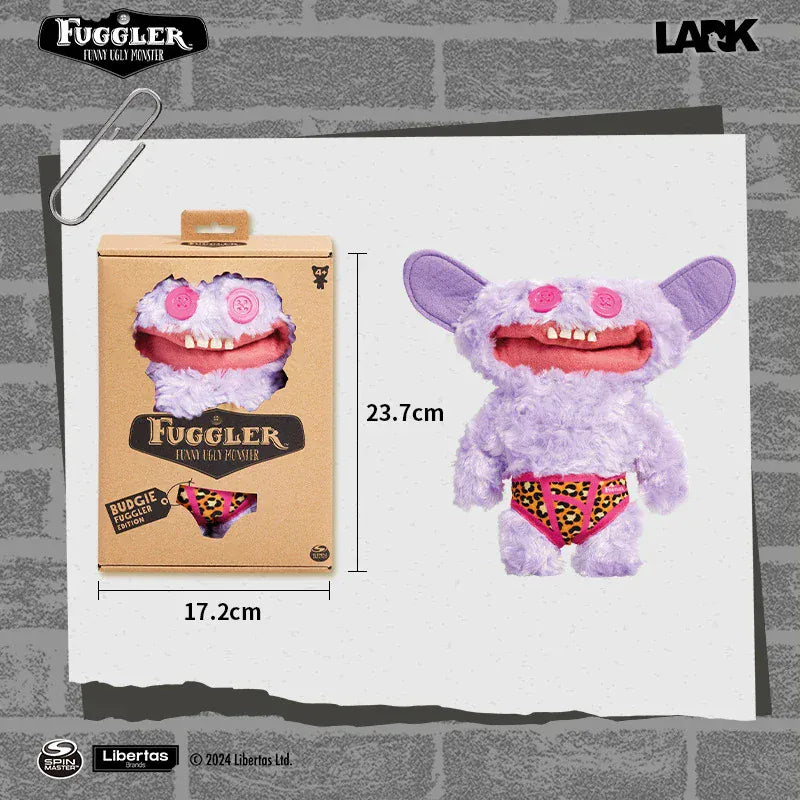 22cm Original Fuggler Plush Toy - Wide-Eyed Monster Collection | Wahooly 22cm Original Fuggler Plush Toys Funny Tooth Monster Annoyed Alien Crazy Rabbit Mcgoo Wide-Eyed Monster Peluche Dolls Gifts Kid