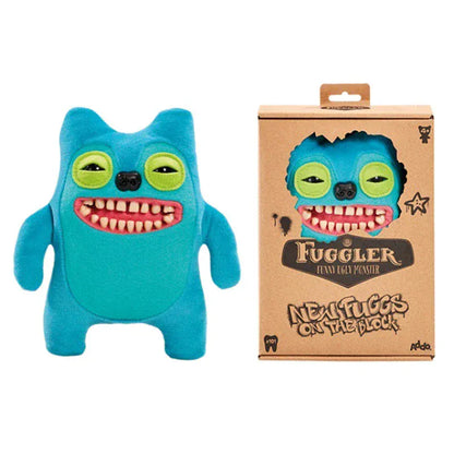22cm Original Fuggler Plush Toy - Wide-Eyed Monster Collection | Wahooly 22cm Original Fuggler Plush Toys Funny Tooth Monster Annoyed Alien Crazy Rabbit Mcgoo Wide-Eyed Monster Peluche Dolls Gifts Kid