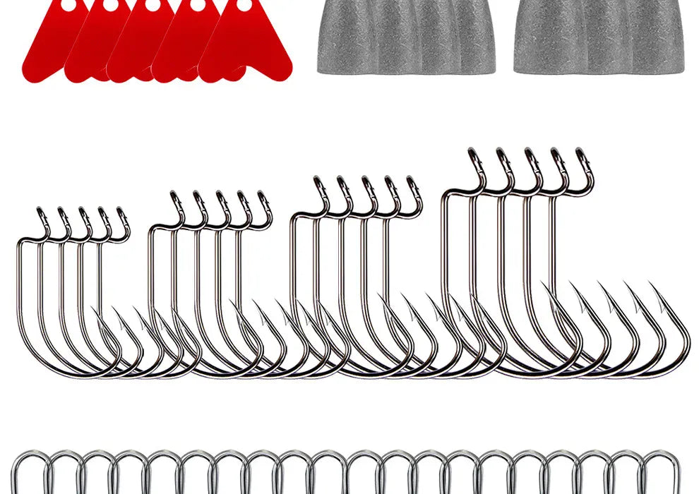 257-Piece Fishing Lure Tackle Set – Hooks & Accessories – Wahooly 257-Piece Fishing Lure & Tackle Accessories Set – Hooks, Lures & More
