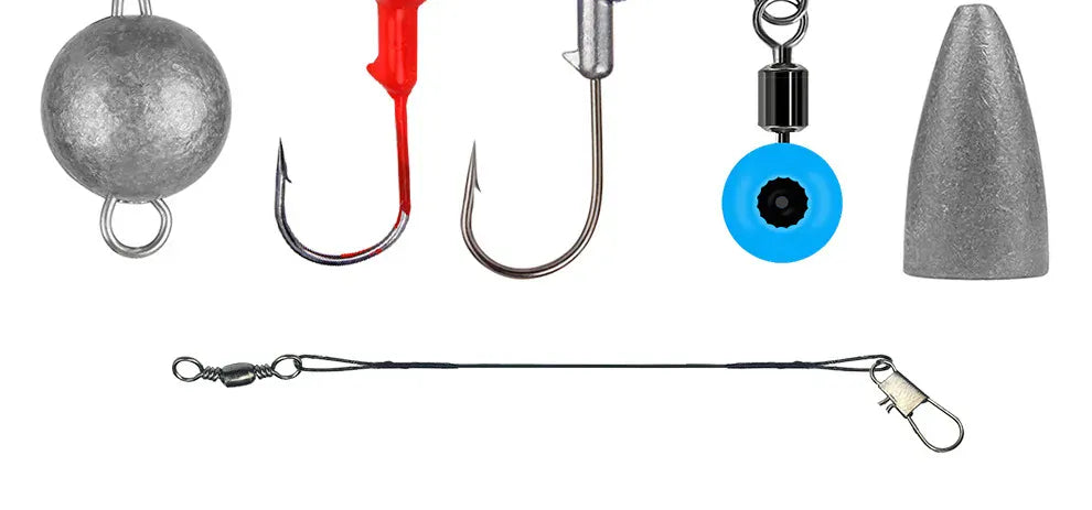 257-Piece Fishing Lure Tackle Set – Hooks & Accessories – Wahooly 257-Piece Fishing Lure & Tackle Accessories Set – Hooks, Lures & More