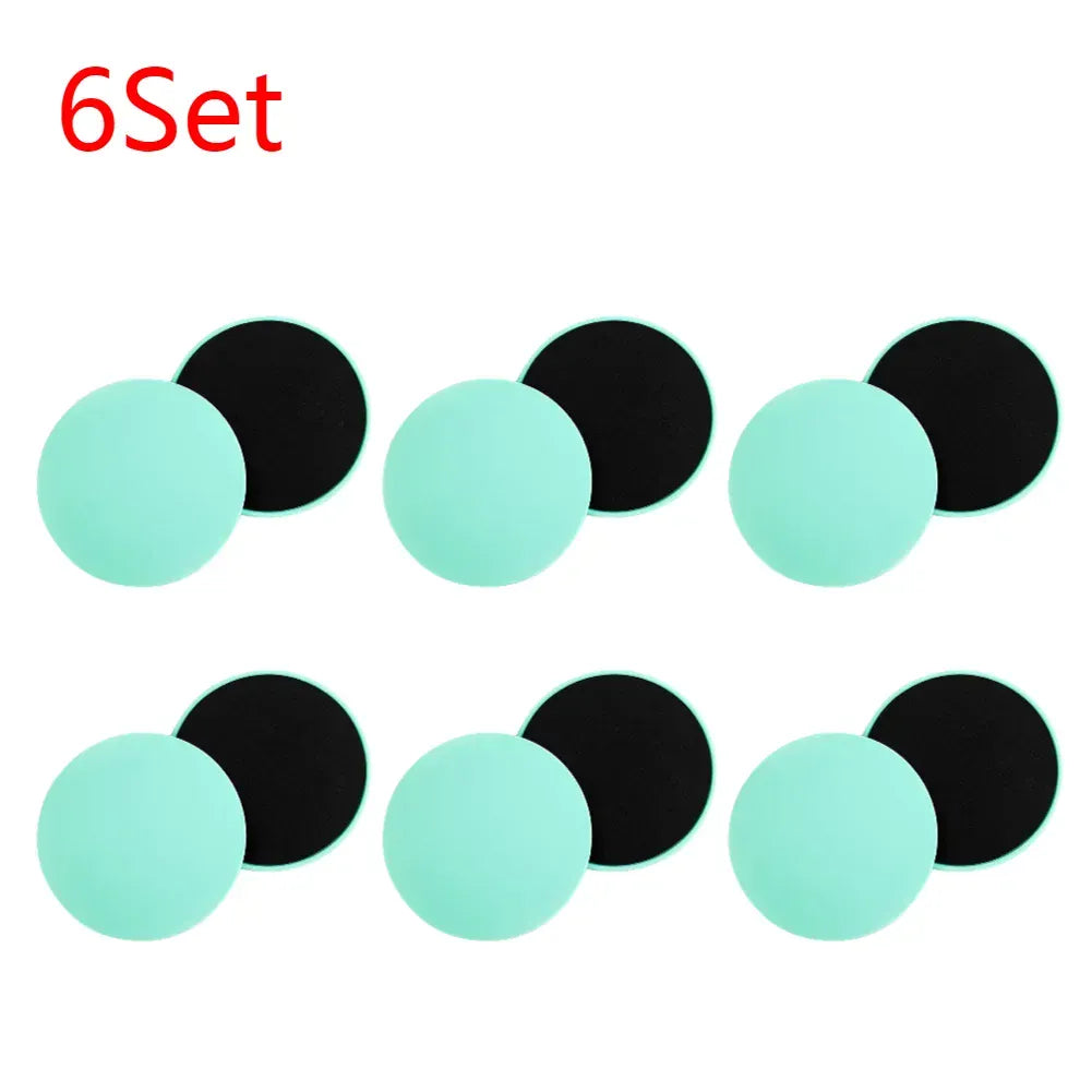 2Pcs Exercise Sliding Plate Dual Sided Yoga Gliding Discs Portable Abdominal Core Training Plate for Body Muscle Workout 2Pcs Exercise Sliding Plate Dual Sided Yoga Gliding Discs Portable Abdominal Core Training Plate for Body Muscle Workout