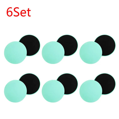 2Pcs Exercise Sliding Plate Dual Sided Yoga Gliding Discs Portable Abdominal Core Training Plate for Body Muscle Workout 2Pcs Exercise Sliding Plate Dual Sided Yoga Gliding Discs Portable Abdominal Core Training Plate for Body Muscle Workout