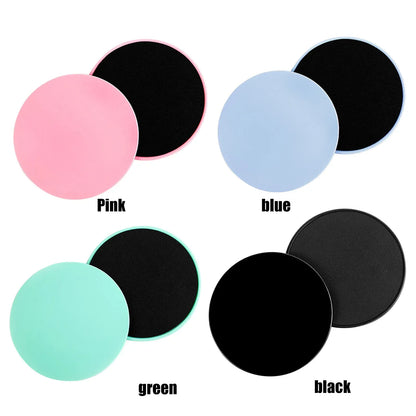 2Pcs Exercise Sliding Plate Dual Sided Yoga Gliding Discs Portable Abdominal Core Training Plate for Body Muscle Workout 2Pcs Exercise Sliding Plate Dual Sided Yoga Gliding Discs Portable Abdominal Core Training Plate for Body Muscle Workout