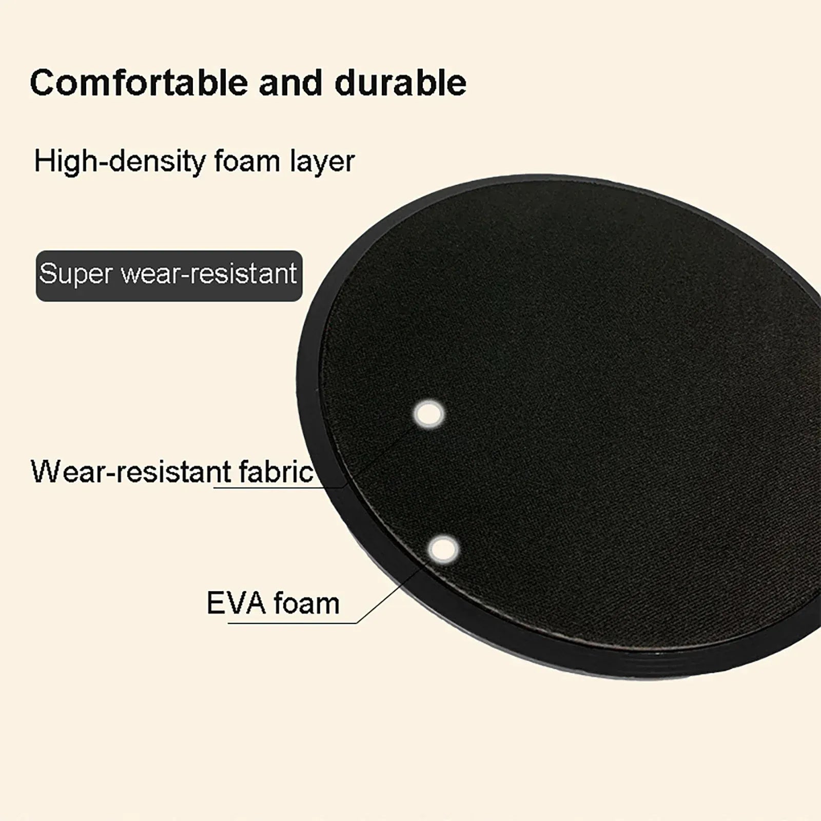 2Pcs Exercise Sliding Plate Dual Sided Yoga Gliding Discs Portable Abdominal Core Training Plate for Body Muscle Workout 2Pcs Exercise Sliding Plate Dual Sided Yoga Gliding Discs Portable Abdominal Core Training Plate for Body Muscle Workout