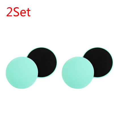 2Pcs Exercise Sliding Plate Dual Sided Yoga Gliding Discs Portable Abdominal Core Training Plate for Body Muscle Workout 2Pcs Exercise Sliding Plate Dual Sided Yoga Gliding Discs Portable Abdominal Core Training Plate for Body Muscle Workout