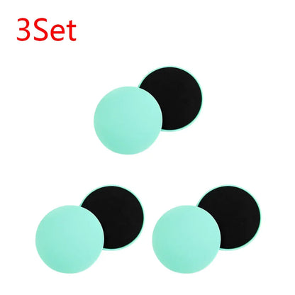 2Pcs Exercise Sliding Plate Dual Sided Yoga Gliding Discs Portable Abdominal Core Training Plate for Body Muscle Workout 2Pcs Exercise Sliding Plate Dual Sided Yoga Gliding Discs Portable Abdominal Core Training Plate for Body Muscle Workout