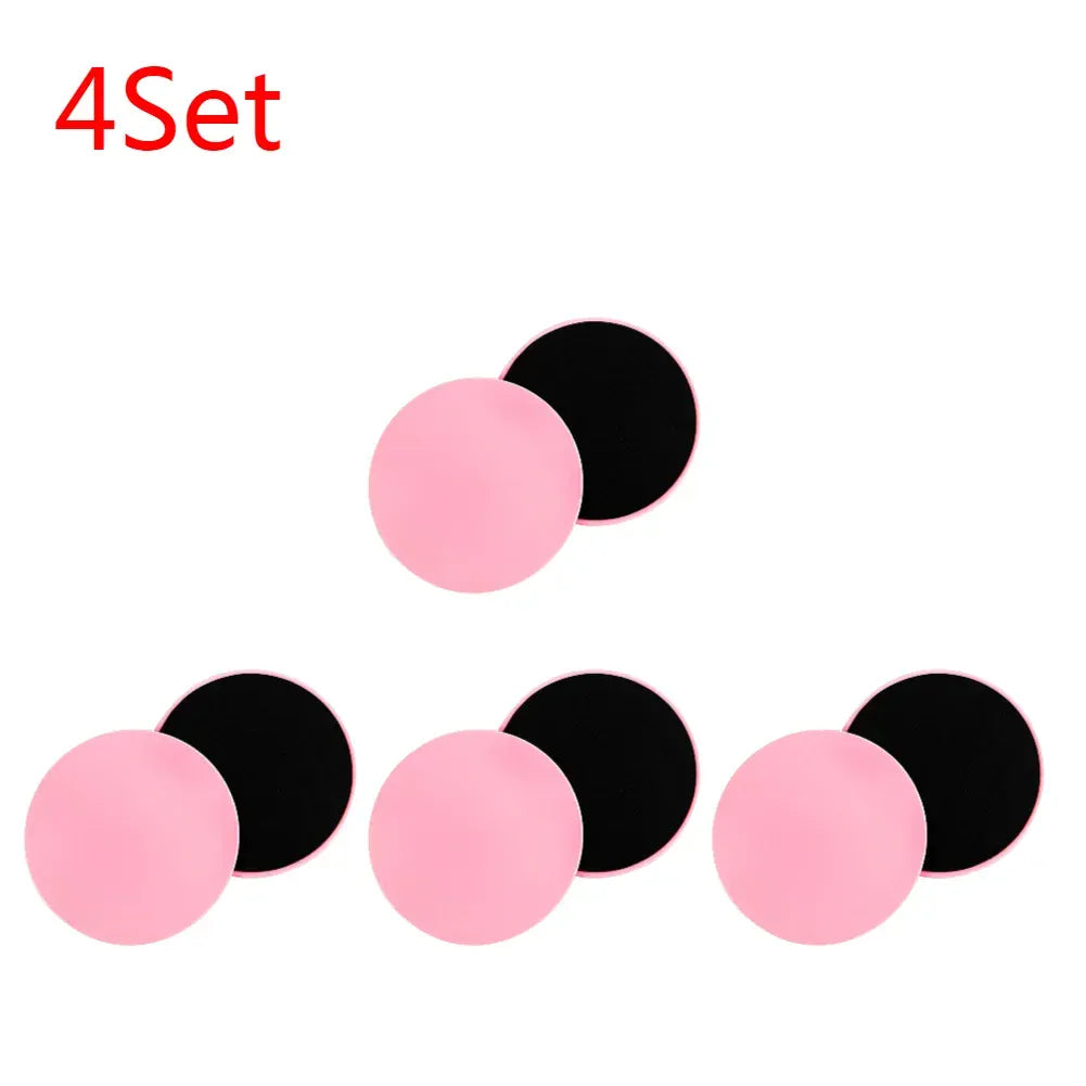 2Pcs Exercise Sliding Plate Dual Sided Yoga Gliding Discs Portable Abdominal Core Training Plate for Body Muscle Workout 2Pcs Exercise Sliding Plate Dual Sided Yoga Gliding Discs Portable Abdominal Core Training Plate for Body Muscle Workout