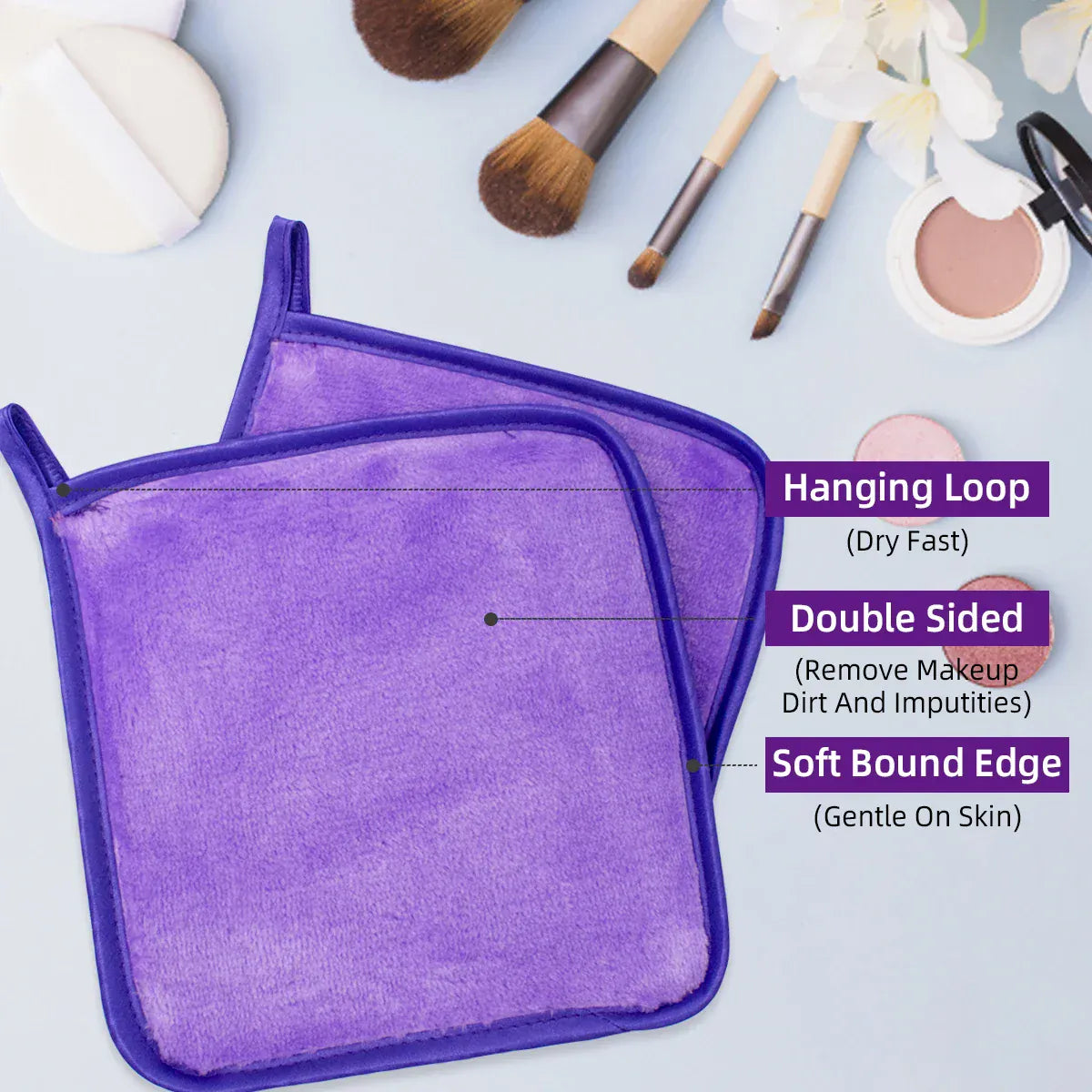 2Pcs Makeup Remover 2Pcs Makeup Remover