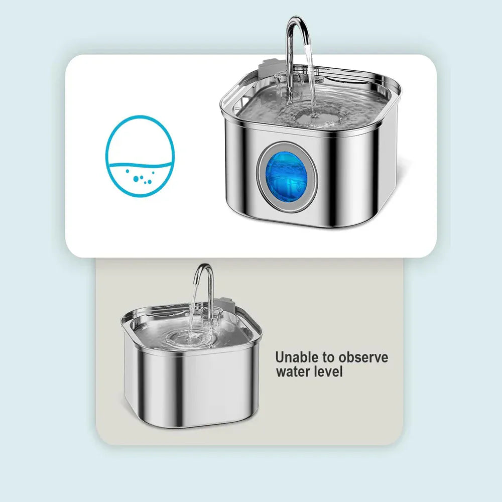 3.2L Stainless Steel Pet Water Feeder Auto 3.2L Stainless Steel Pet Water Feeder Auto