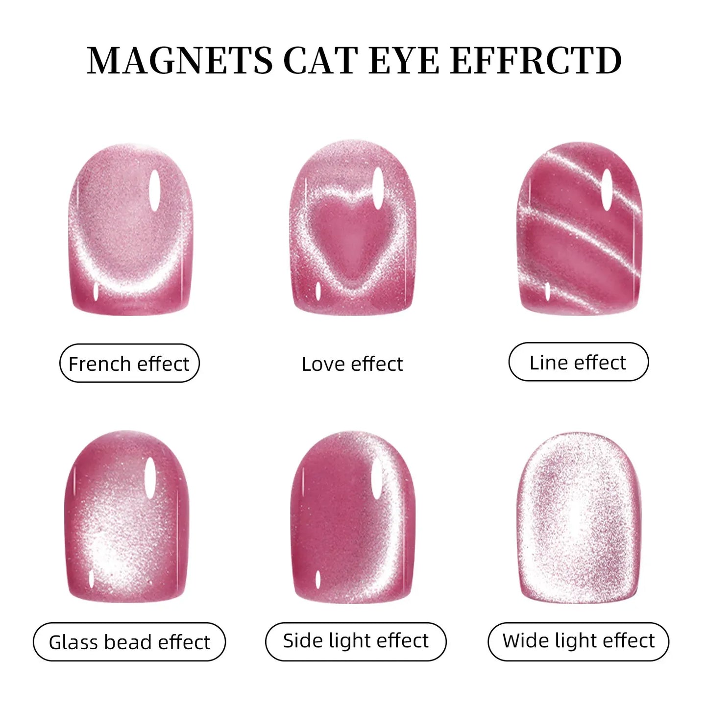 3 In 1 Cat Eye Nail Art Magnet Magnetic Nail Pen for Cat Eye Gel Nail Polish Suitable for Home DIY and Nail Salons 3 In 1 Cat Eye Nail Art Magnet Magnetic Nail Pen for Cat Eye Gel Nail Polish Suitable for Home DIY and Nail Salons