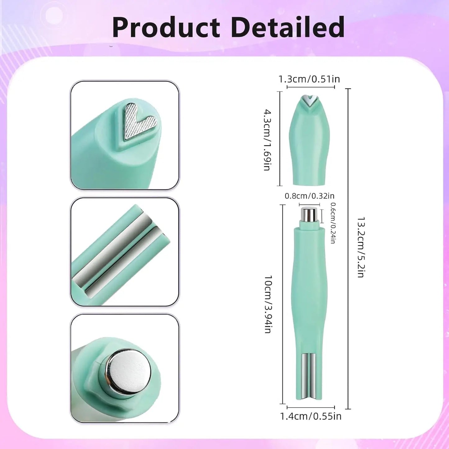 3 In 1 Cat Eye Nail Art Magnet Magnetic Nail Pen for Cat Eye Gel Nail Polish Suitable for Home DIY and Nail Salons 3 In 1 Cat Eye Nail Art Magnet Magnetic Nail Pen for Cat Eye Gel Nail Polish Suitable for Home DIY and Nail Salons