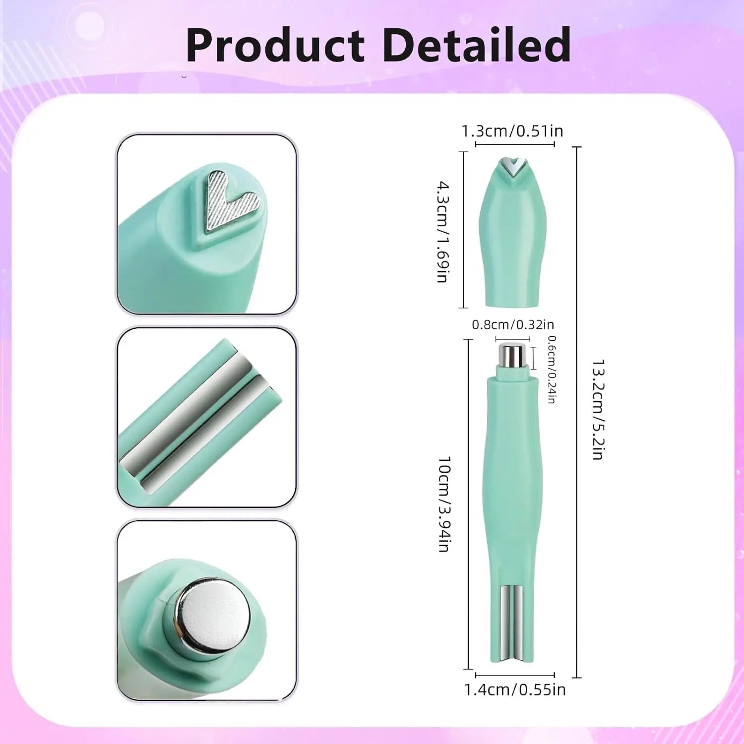3 In 1 Cat Eye Nail Art Magnet Magnetic Nail Pen for Cat Eye Gel Nail Polish Suitable for Home DIY and Nail Salons 3 In 1 Cat Eye Nail Art Magnet Magnetic Nail Pen for Cat Eye Gel Nail Polish Suitable for Home DIY and Nail Salons