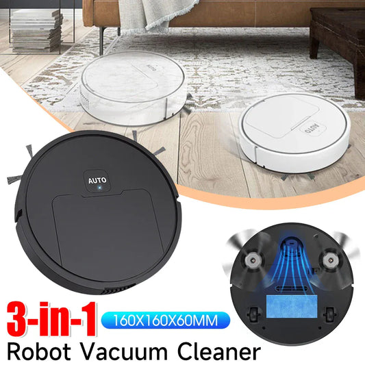 3-in-1 Smart Sweeping Robot Vacuum Cleaner Automatic Cleaning Sweeping Machine USB Rechargeable Mopping Cleaning Appliances New 3-in-1 Smart Sweeping Robot Vacuum Cleaner Automatic Cleaning Sweeping Machine USB Rechargeable Mopping Cleaning Appliances New