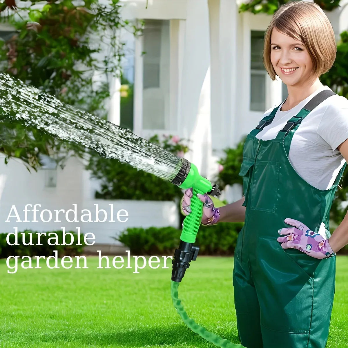 30m 100FT Flexible Garden Hose — Lawn, Irrigation & Car Wash | Wahooly 30m (100FT) Flexible Garden Hose — Lightweight Water Pipe for Lawn, Irrigation, Car Washing & Outdoor Use