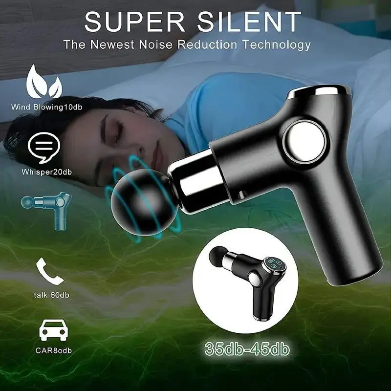 32 Speed LCD Body Massage Gun 32 Speed LCD Body Massage Gun