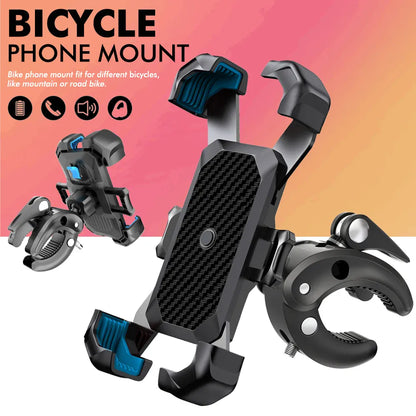360° Bike Phone Mount Universal Shockproof Holder | Wahooly 360° Bike Phone Mount — Universal Shockproof Bicycle Holder for 4.7–7" Phones & GPS