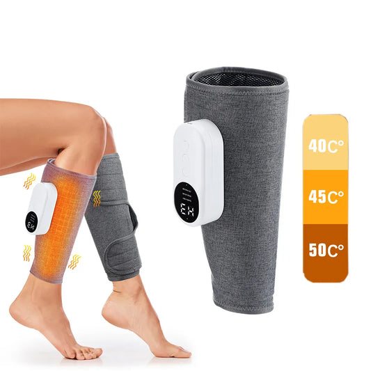360° Electric Calf Massager Rechargeable 3 Modes Air Compression Leg Massager Hot Compress Leg Massage Blood Circulation 360° Electric Calf Massager Rechargeable 3 Modes Air Compression Leg Massager Hot Compress Leg Massage Blood Circulation